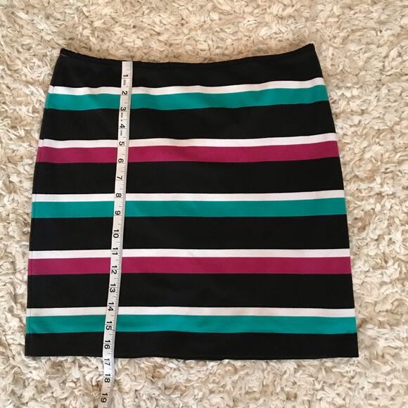Allen B striped skirt size Medium - Picture 3 of 6